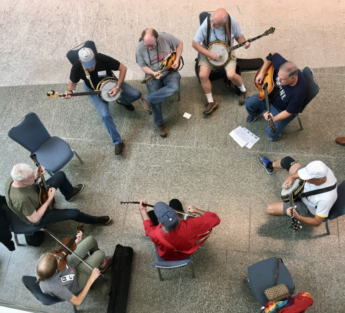 Circle from above